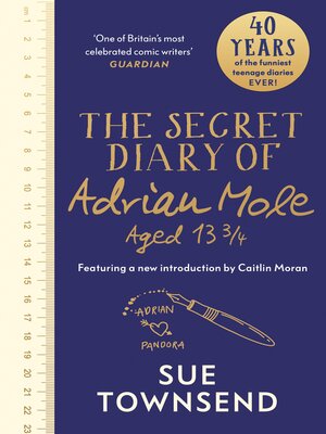 cover image of The Secret Diary of Adrian Mole Aged 13 3/4